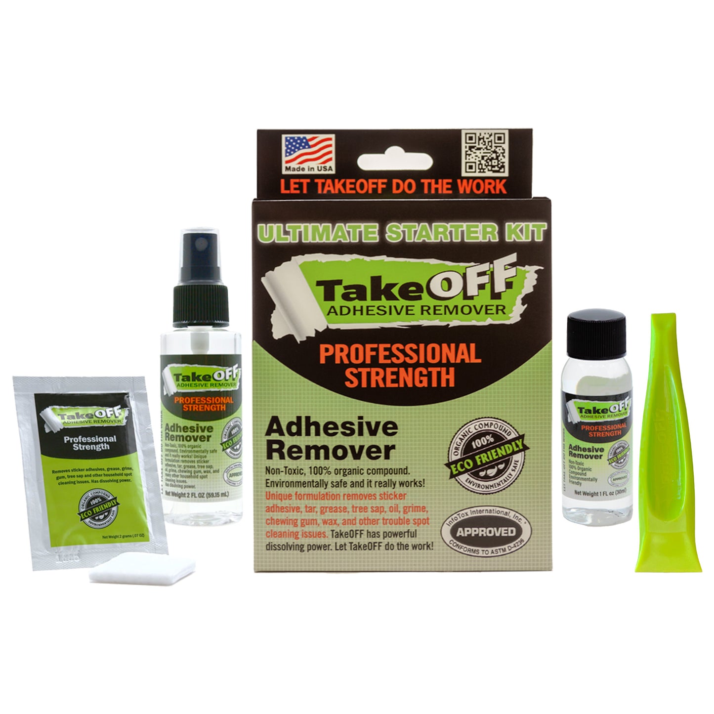 TakeOFF™ Adhesive Remover Ultimate Starter Kit Bundle