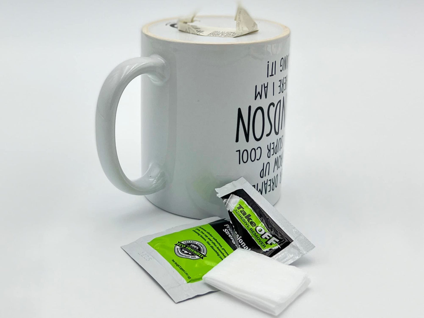 TakeOFF™ Adhesive Remover Six Pack of Individual Wipes